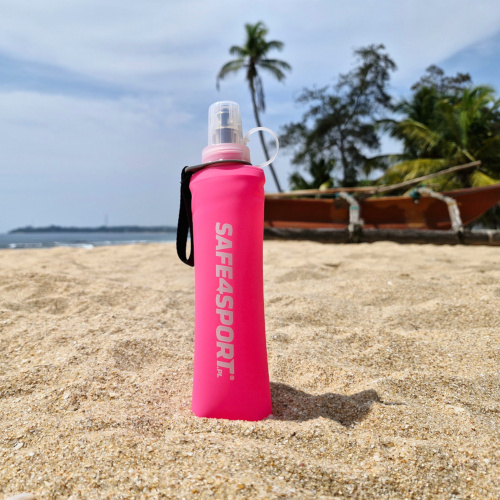 soft flask 250 ml różowy